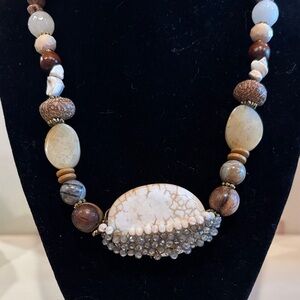 Elegant Multi-Stone Necklace